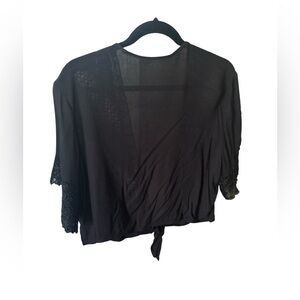 Elegant Black Women's Shrug